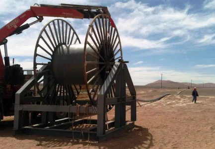 Transporte de agua de pozos