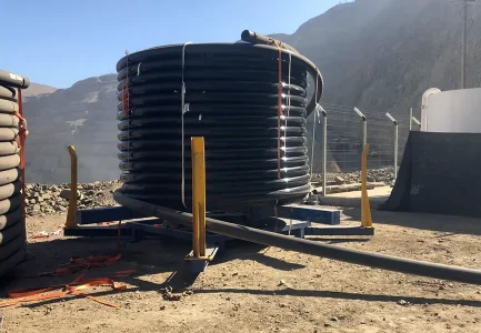Instalación de 3000 Metros de Tubería PE-X para una Mina Subterránea.